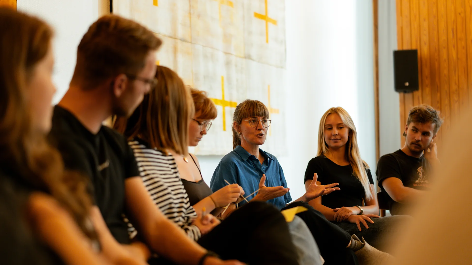 Mette Øyås Madsen i seksualundervisning